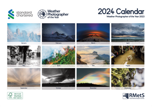 SALE RMetS Weather Photographer of the Year Calendar 2024