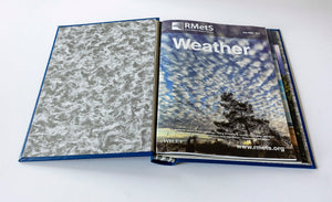 Binder for Weather Magazine